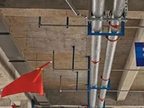 宁武管廊支架的安装方法